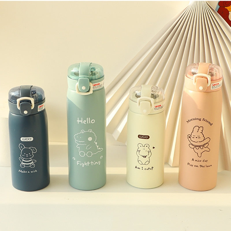 Kawaii Cat Glass Cup Cute Water Bottle For Girl 300ml Cartoon Mini Mug  Japanese Style Creative Tumbler Portable Drinking Kettle 