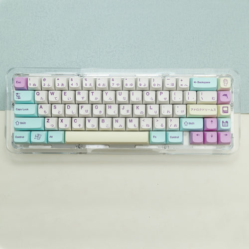 140 Keys cute Japanese Keycaps set, XDA Profile, Mechanical keyboard