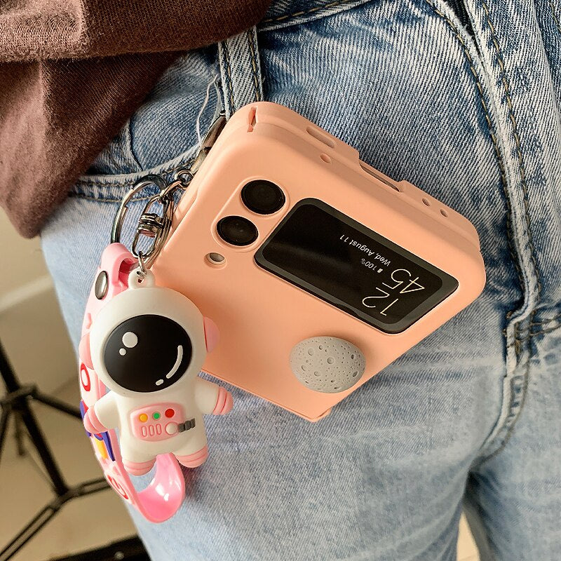  UMESEIL Galaxy Z Flip 3 Case with Cute Kickstand