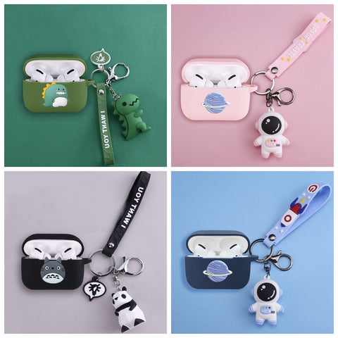 cute cartoon case cover for apple airpods pro